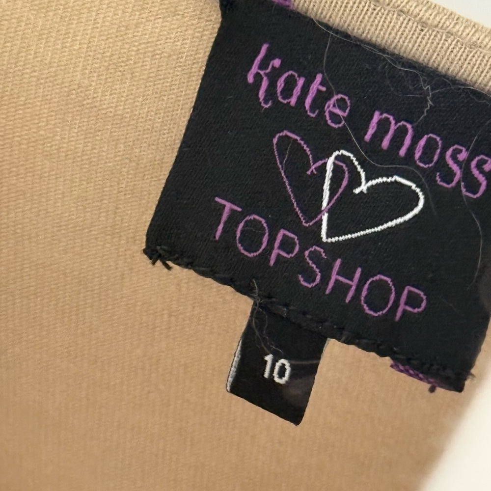 Top Shop Kate Moss Silver Sequin Coin Vest Open Front Festival Statement Top - Picture 8 of 11